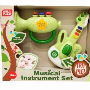 guitar + trumpet set (guitar 2*aaa, trumpet 2*aaa)