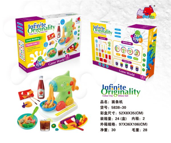 color mud of noodle machine