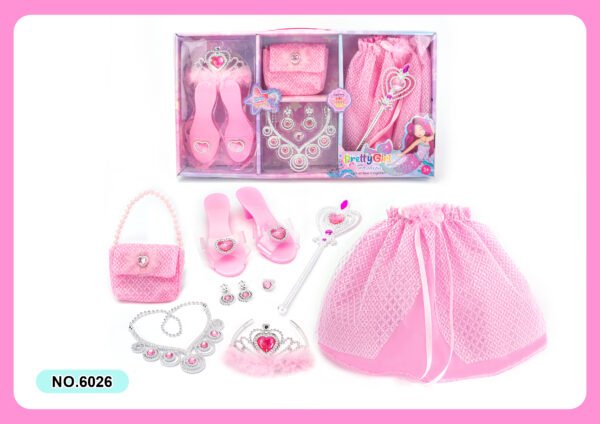 princess fairy rod electroplated jewelry set