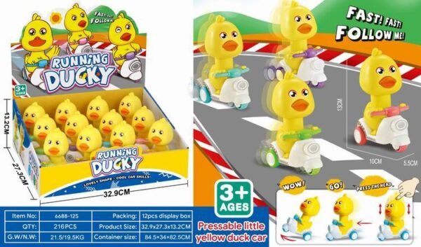 press the little yellow duck