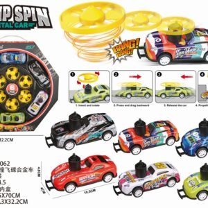 pull back colliding with the ufo alloy car