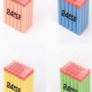 24 pcs dart tag foam dart refill pack