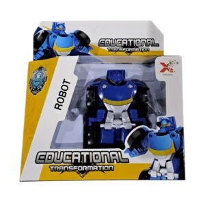 educational transforming robot toy for kids | 2 in 1 action figure