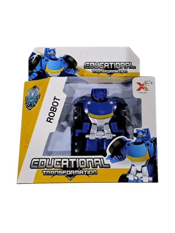 educational transforming robot toy for kids | 2 in 1 action figure